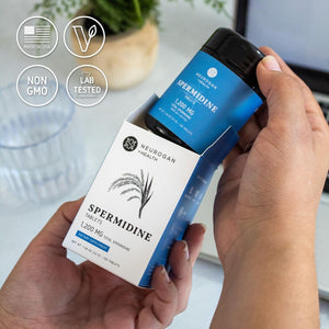 Neurogan Spermidine Supplement - 1200Mg - for Cellular Health, Anti-Aging & Energy* - Made in USA - 10MG - 120 Servings