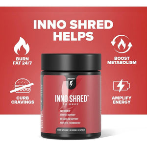 Inno Shred Fat Burner for Men and Women (60 Capsules) (With Stimulant)