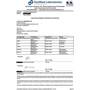 Spermidine 3HCL Supplement - 120 10Mg Capsules - Spermidine Trihydrochloride
