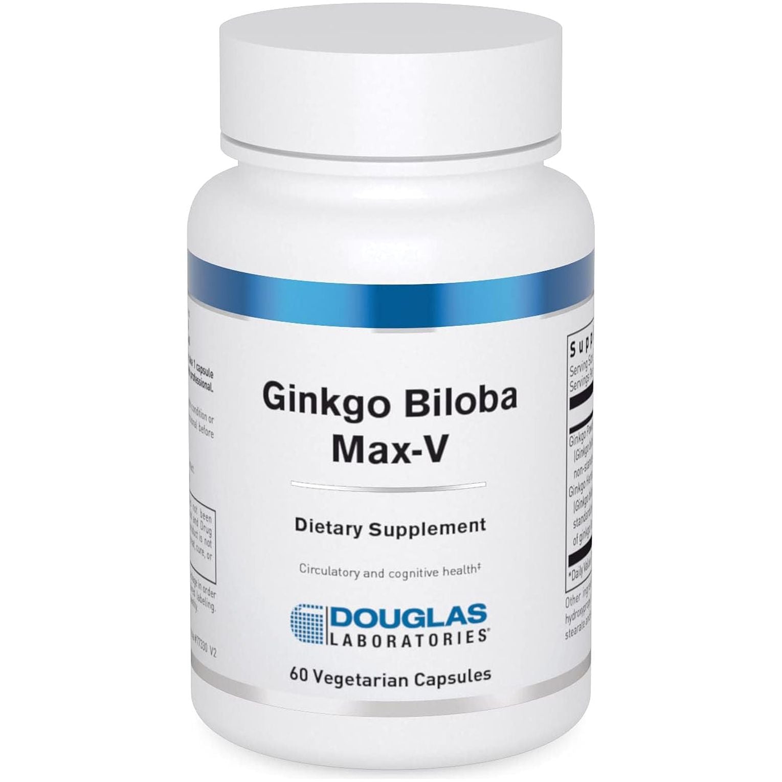 Douglas Laboratories Ginkgo Biloba Max-V | Supports Healthy Circulation | 60 Capsules