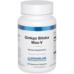Douglas Laboratories Ginkgo Biloba Max-V | Supports Healthy Circulation | 60 Capsules