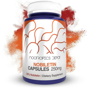 Nootropics Depot Nobiletin Capsules | 250Mg | May Help Suppot Cognitive & Metabolic Function 30 Count