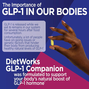 GLP-1 Companion, Semaglutide Support, Promotes Digestion and Regularity, Boosts Energy Levels, 60 Tablets