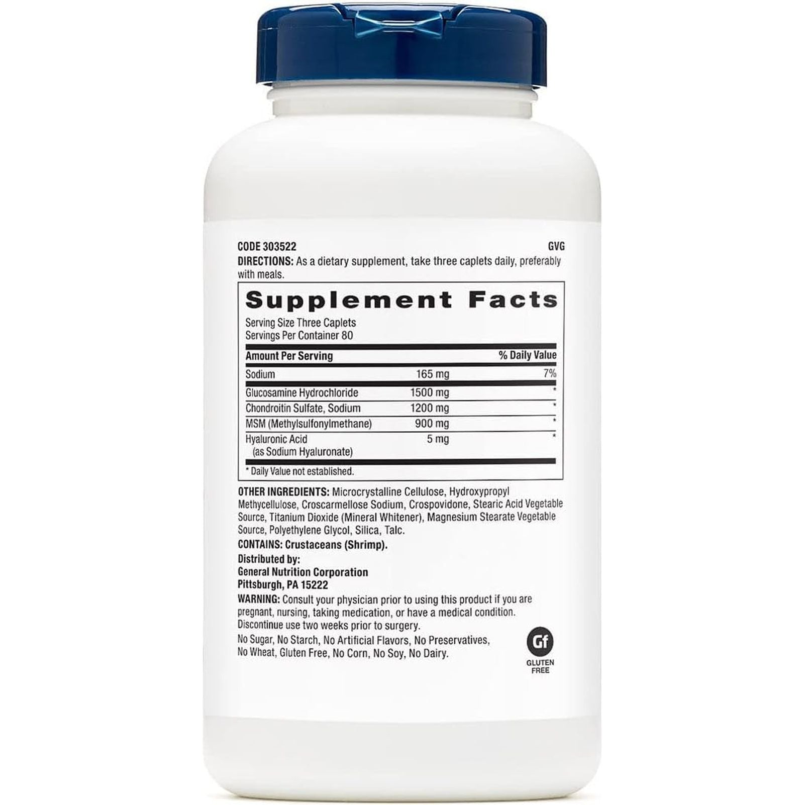 GNC Triflex |Targeted Joint, Bone & Cartilage Health Supplement with Glucosamine Chondroitin & MSM |Support Mobility & Flexibility | 240 Caplets