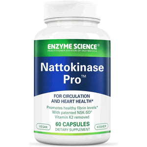 Nattokinase Pro with NSK-SD, Vegan and Kosher, 60 Capsules