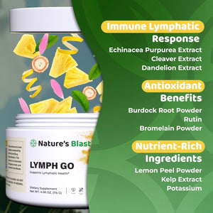 Lymph Go - Pineapple Lymphatic Support Supplement Blend