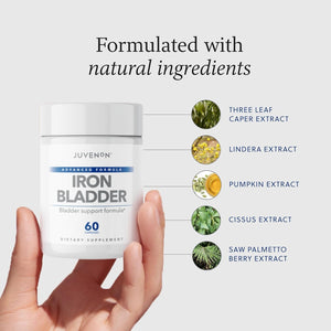 Juvenon Iron Bladder - Herbal Supplement for Healthy Bladder Function