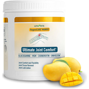 Univera Regenicare Canister, Glucosamine, Chondroitin, MSM, Univestin, Restores Cartilage, Supports Joint Comfort + Mobility + Flexibility 30-Day Supply