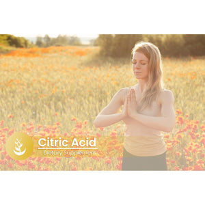 PURE ORIGINAL INGREDIENTS Citric Acid, (100 Capsules) Lab Verified