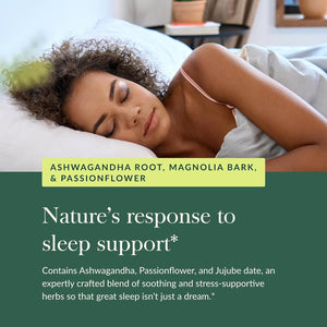 Gaia Herbs Sleepthru - Natural Sleep Support Supplement 120 Capsules (60-Day Supply)