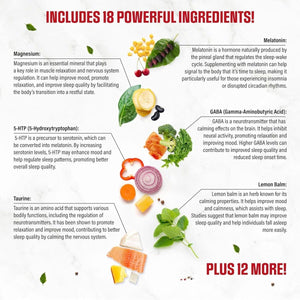 Easy Sleep Pro - Natural Sleep Aid for Adults 60 Capsules - Suppviv