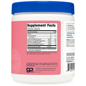 Nutricost BHB Salts Drink Mix 5g per Serving (30 Servings, Strawberry Lemonade Flavored)