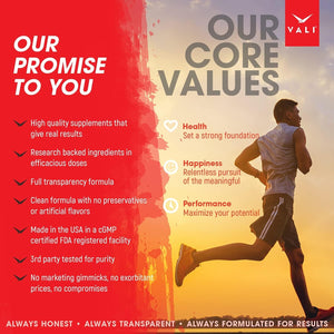 VALI Time Release Caffeine 100Mg Pills - Smart Slow Release for Extended Energy & Focus 120 Capsules