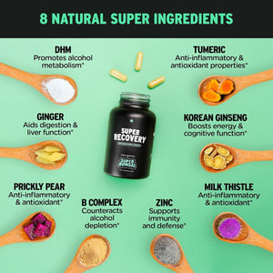 Super Recovery Capsules for Post Celebration and Morning Relief (14 Servings)