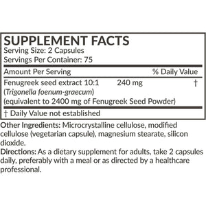 Futurebiotics Fenugreek Extra Strength Supports Overall Good Health & Well-Being, Non-Gmo, 150 Vegetarian Capsules