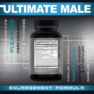Male Enlargement Supplement – Formulated for Enhanced Performance, Stamina, Vitality, and Confidence