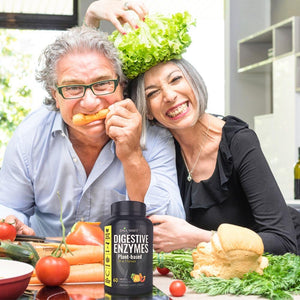 Digestive Enzymes - Ultra Digestive Enzymes May Ease Constipation, Bloating & Gas - All Diets - 60 CT