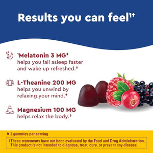 Nature Made Wellblends Sleep and Recover Aid with Melatonin 3Mg 44 Gummies