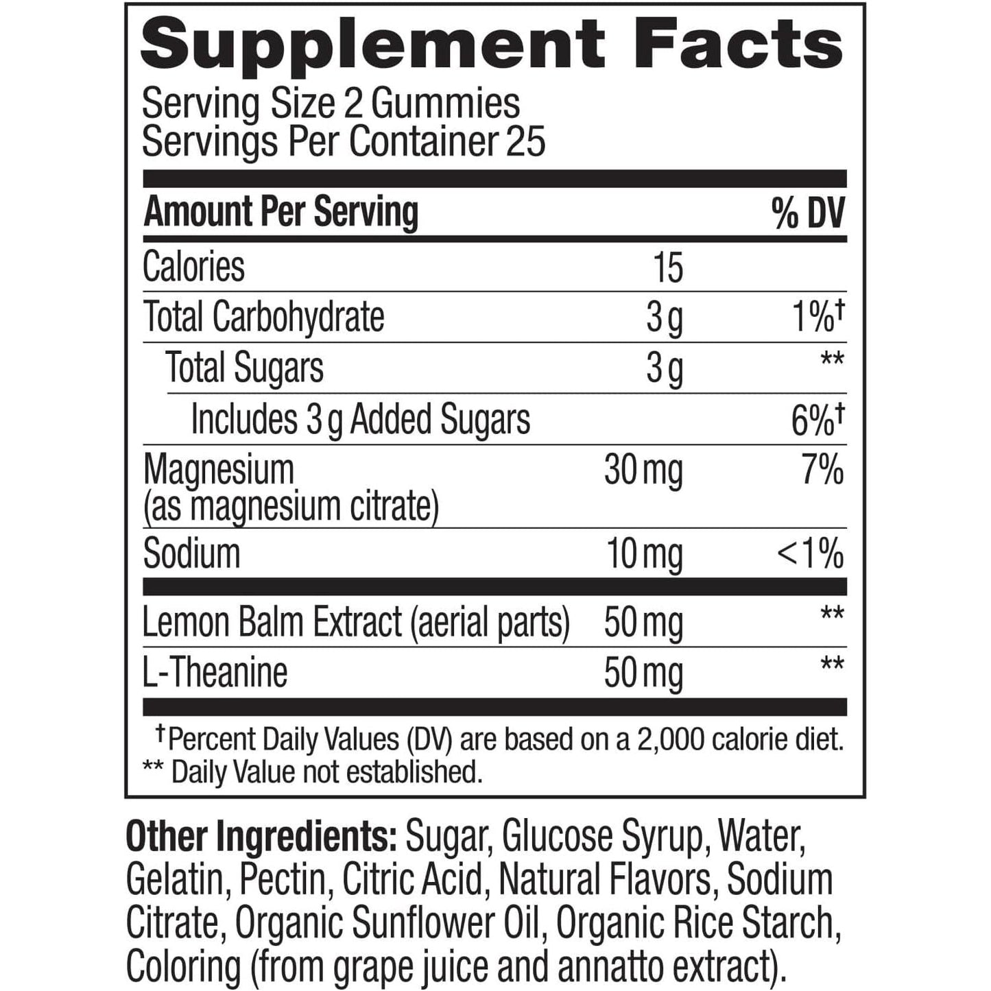 OLLY Kids Chillax Gummies, L-Theanine, Magnesium, Lemon Balm, Sherbet Flavor with Other Natural Flavor - 50 Count