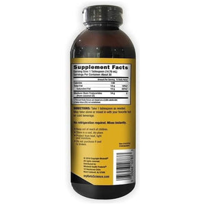 Keto Science Ketogenic MCT Oil Dietary Supplement, Sustained Natural Energy, Helps Burn Fat and Weight Loss, Unflavoured, 15 Fl Oz