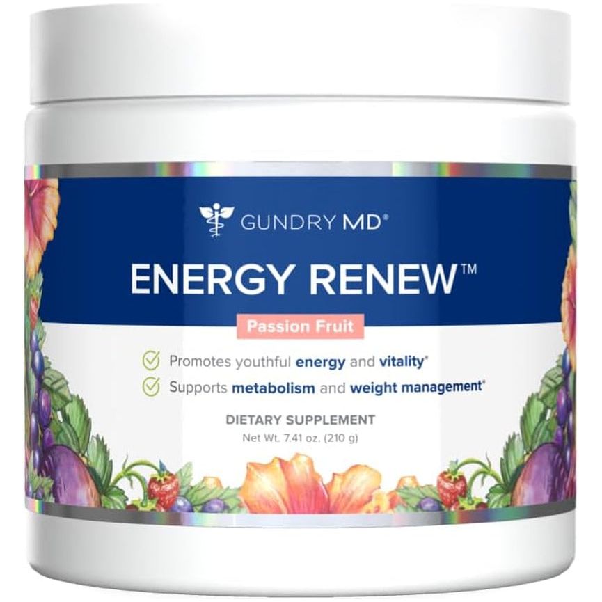 Gundry MD® Energy Renew Muscle Recovery and Cardiovascular Health Support Supplement, 30 Servings