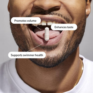 POPSTAR Labs Semen Volume Booster - Men'S Semen Health & Fertility Supplement 120 Capsules