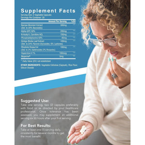 Nuclarity - Premium Nootropic Brain Supplement - Focus, Energy, Memory Booster