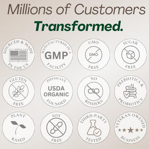 GLP-1 Supplement for Women and Men | Hunger & Metabolism Support (60 Capsules)