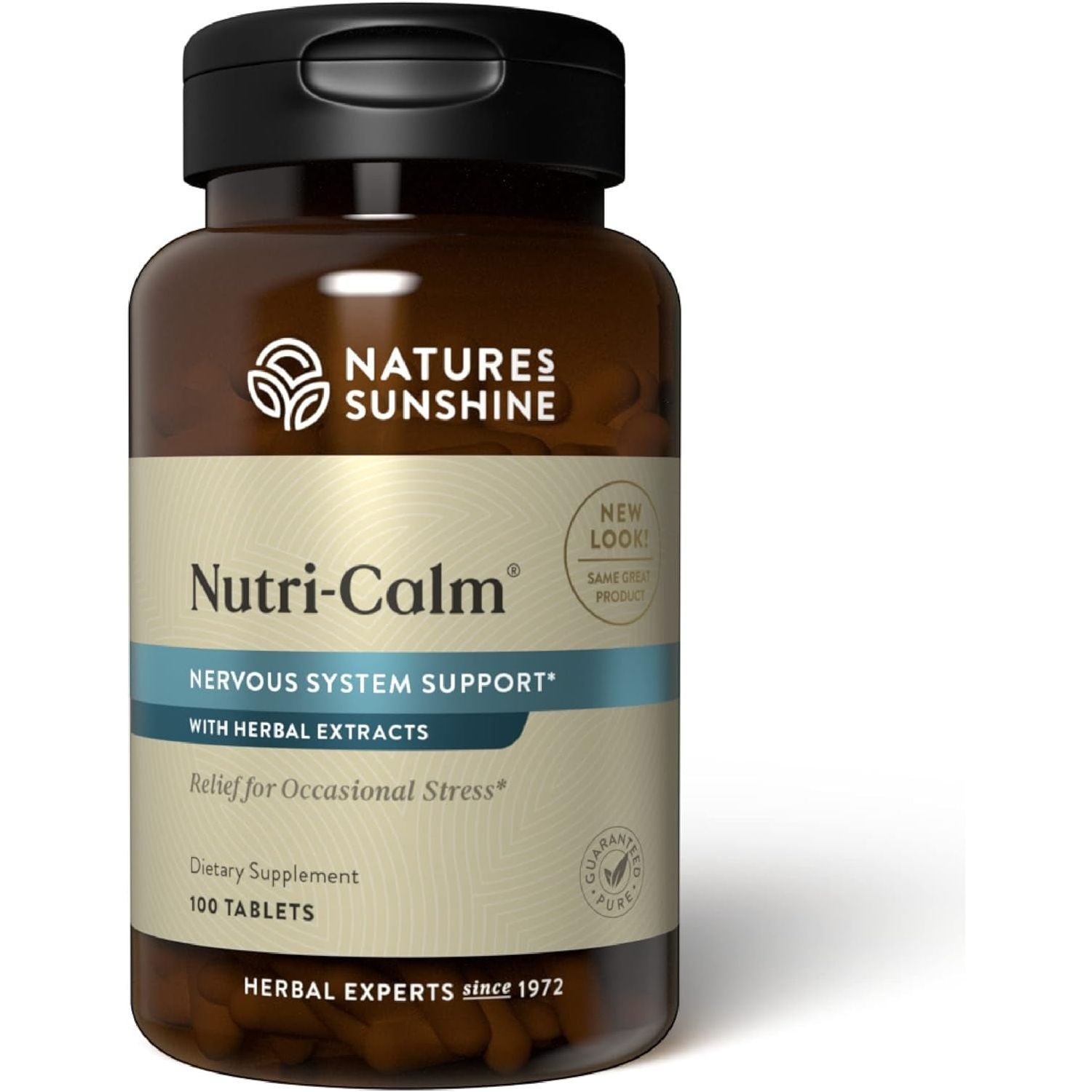 Nature'S Sunshine Nutri-Calm- Herbal Stress Relief and Sleep Aid Supplement 100 Count