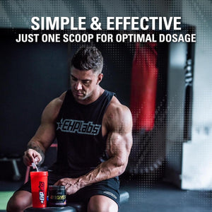 EHP Labs Oxyshred Hardcore Super Dosed Pre Workout Powder 275Mg of Caffeine 40 Servings - Suppviv