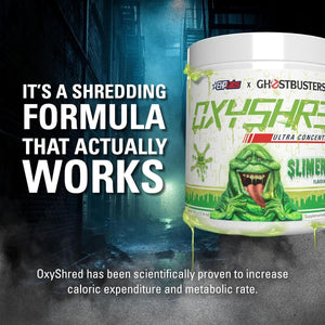 EHP Labs X Ghostbusters Oxyshred Pre Workout Powder & Shredding Supplement 60 Servings - Suppviv