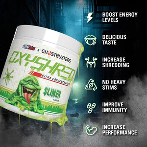 EHP Labs X Ghostbusters Oxyshred Pre Workout Powder & Shredding Supplement 60 Servings - Suppviv
