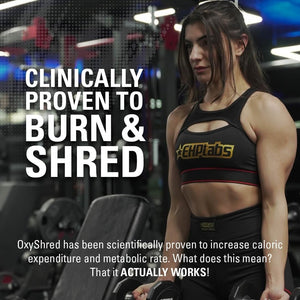 EHP Labs X Ghostbusters Oxyshred Pre Workout Powder & Shredding Supplement 60 Servings - Suppviv