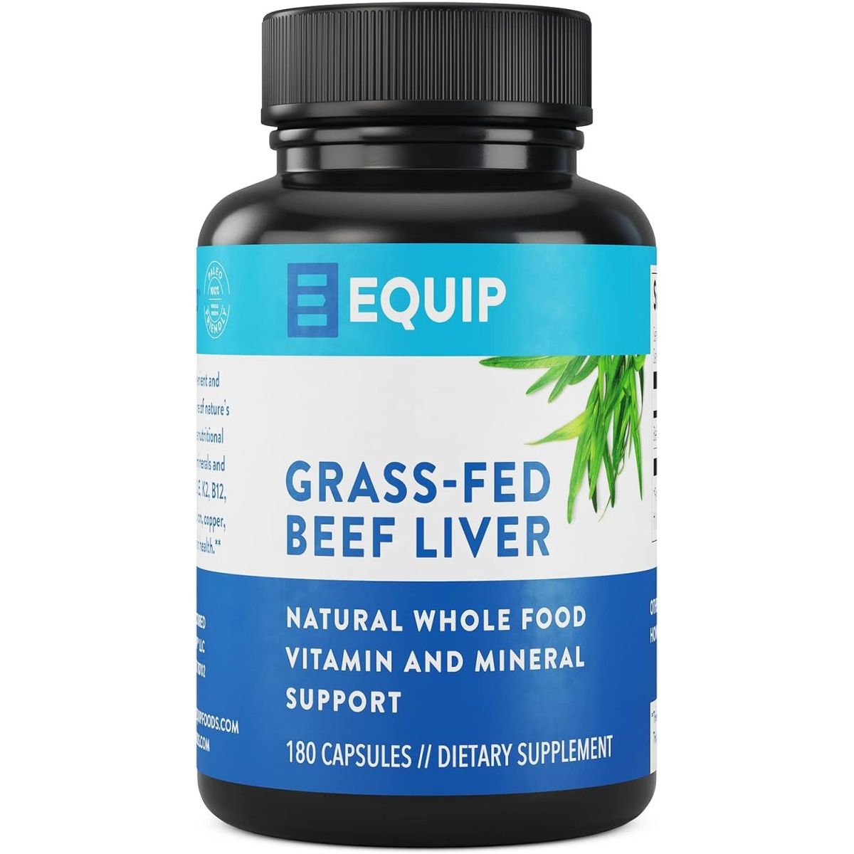 Equip Foods Grass - Fed Beef Liver Capsules & Prime Protein Powder Vanilla - Suppviv