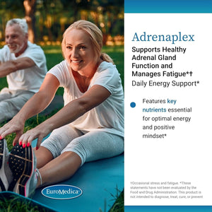 Euromedica Adrenaplex - Healthy Adrenal Function Support Supplement - 60 Capsules - Suppviv
