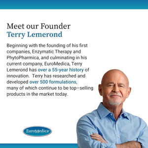 Euromedica Adrenaplex - Healthy Adrenal Function Support Supplement - 60 Capsules - Suppviv