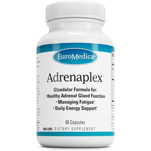 Euromedica Adrenaplex - Healthy Adrenal Function Support Supplement - 60 Capsules - Suppviv