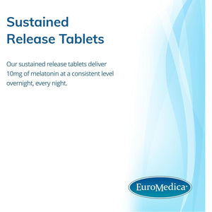 Euromedica Melatonin 10Mg - Supports Rest, Immune Function & Cellular Health 60 Tablets - Suppviv