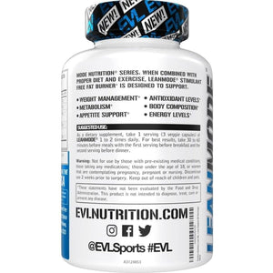 EVL Weight Loss Support Pills - Premium Multipurpose Appetite Metabolism and Fat Loss Support 60 Servings - Suppviv