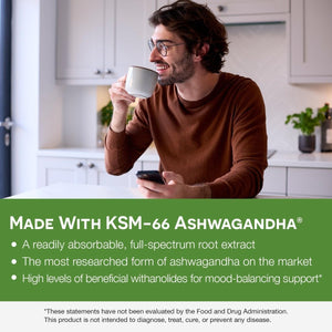 EZ Melts Dissolvable KSM - 66 Ashwagandha, 300 Mg Stress, Sleep & Mood Support 30 - Day Supply - Suppviv