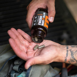 MTN OPS Renu for Gentle Digestive Cleanse, Psyllium Husk Powder 60 Capsules