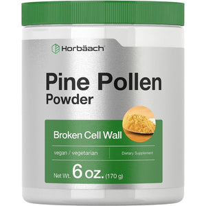 Horbäach Pine Pollen Powder | 6 Ounce | Nature'S Superfood