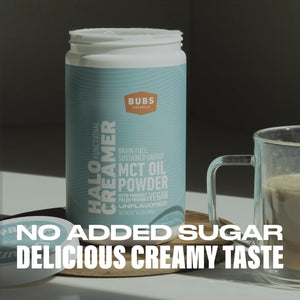 BUBS Naturals MCT Oil Powder - Healthy Coconut Fats + Low Carb - Perfect for Coffee, Protein Shakes & Baked Goods