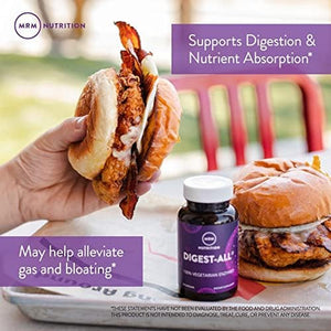 MRM Nutrition Digest-All ® | Digestive Enzymes | Improved Digestion and Absorption | 50 Servings