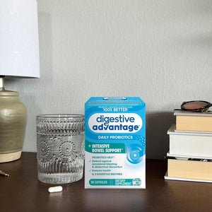 Digestive Advantage IBS Probiotics - Probiotics for Digestive Health & Intensive Bowel Support 96 Capsules