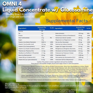 Omni IV with Glucosamine and Co-Q10, 32 Oz
