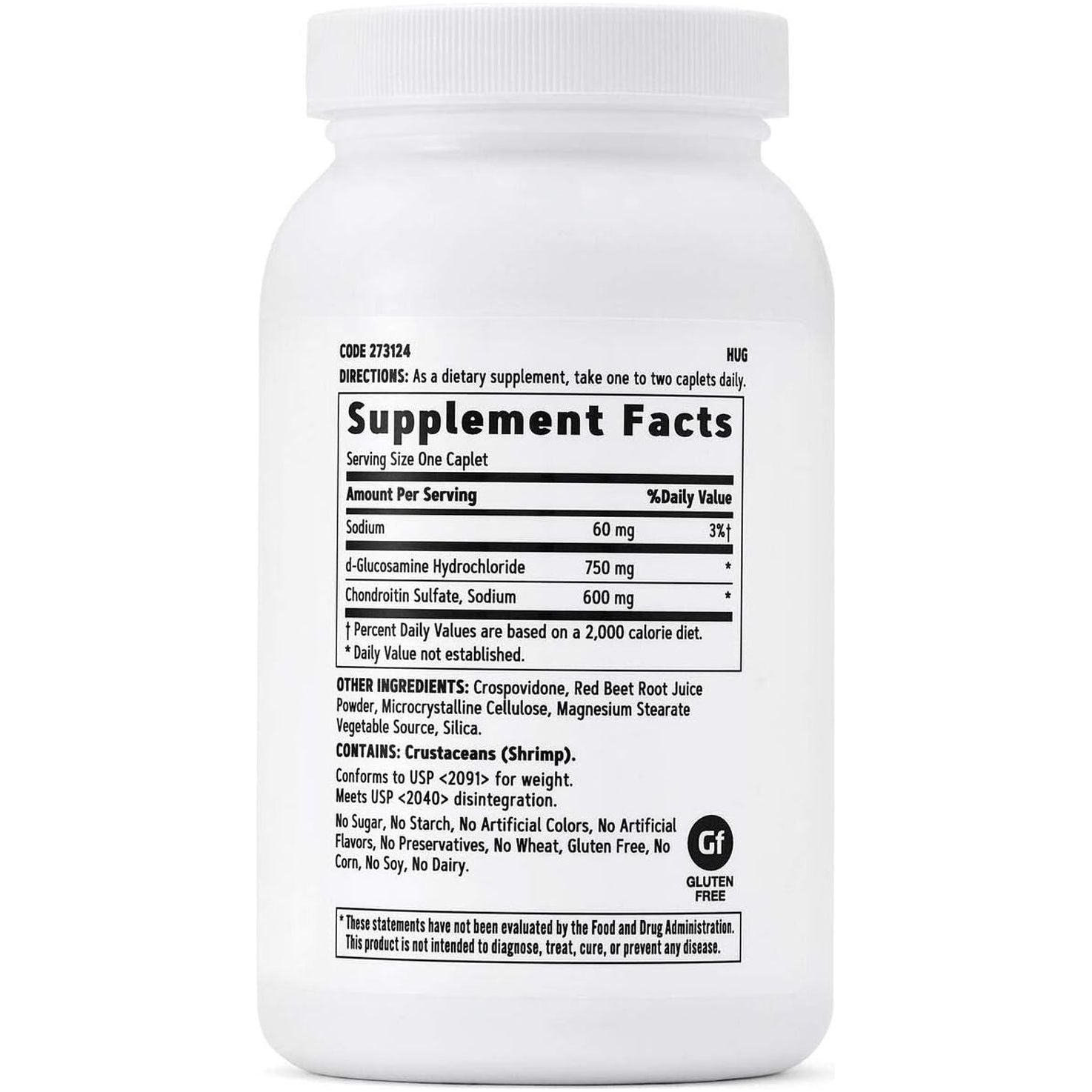 GNC Triple Strength Glucosamine Chondroitin 750Mg/600Mg, 120 Caplets, Supports Healthy Joint Function