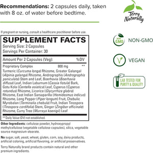 Terry Naturally Ayurvedic Digestive Formula - Support Gut Health & Gut Microflora - 60 Capsules