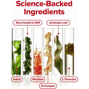 FLO Women’S Endocrine Superfood Powder – Supports Healthy Cortisol Levels, Hormonal Balance – 25 Servings