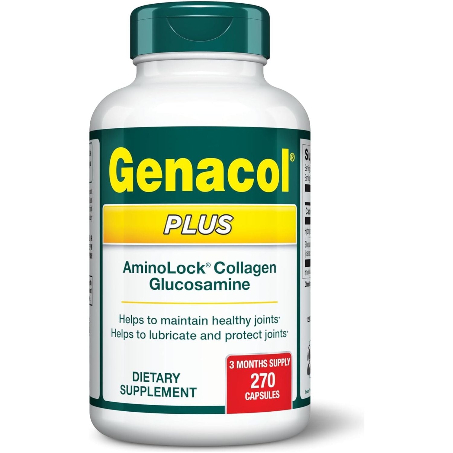 Genacol Glucosamine and Collagen Joint Supplement 270 Capsules